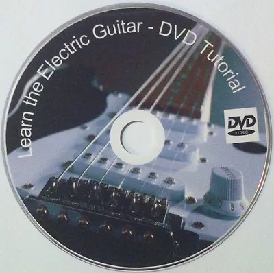 Learn To Play Electric Guitar - DVD Video Lessons FREE P&P + Printed Cover • £2.65