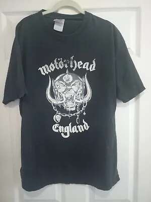 Vintage Original 2002 Motorhead England Worn Faded Alstyle Apparel T-Shirt XL • $54.95