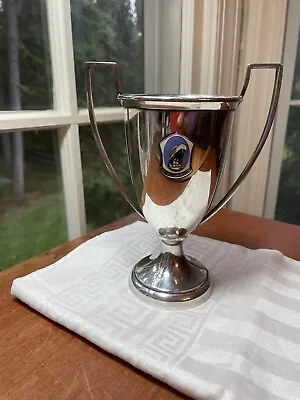 Vintage Holland America Line Souvenir Silver Plate Trophy Cup Nieuwpoort • $25