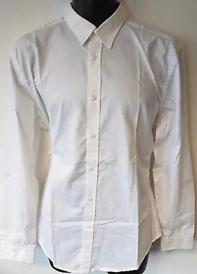 Calvin Klein Shirt - White - Large - Regular Fit - 100% Cotton  • £19.95