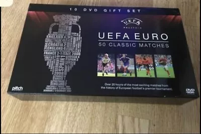 UEFA Euro - 50 Classic Matches (Box Set) (DVD 2012) • £10