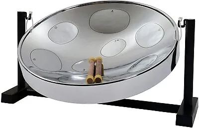 Jumbie Jam Steel Drum Kit – Table Top Stand - Chrome Pan (G) • $284.95