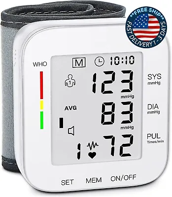 Tensiometro Digital De Brazo Medidor De Presion Arterial Maquina Para Medir • $78.99