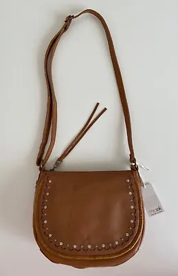 The Sak Sayulita Leather Saddle Crossbody Bag Purse NWT • $110.72