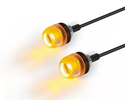 Motorbike LED Indicators Micro Mini Turn Signals Blinkers Cafe Racer Project • $35.36