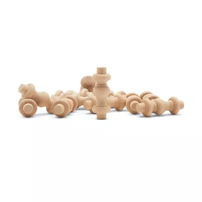 Wooden Spindles 2 Inch  For Crafts Home Décor Furniture | Woodpeckers • $198.99