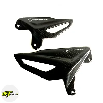 Ducati Panigale V4 Streetfighter V4 Carbon Fibre Heel Guards 96981061A Genuine • $167.65