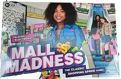 Mall Madness Shopping Spree Electronic Board Game Hasbro Christmas Gift Girl New • $26.90