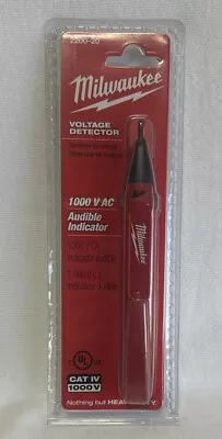 Milwaukee Voltage Detector 1000 V Ac Pocket Clip Easy Storage • $17.99