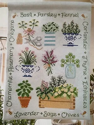 Kitchen Garden Herb Sampler Cross Stitch Chart • £1.69