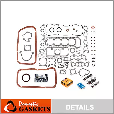 Engine Re-Ring Kit Fit 89-92 Nissan Axxess Stanza KA24E • $149.99