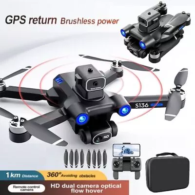 Drones Quadcopter GPS Drone With HD Camera 4K WiFi FPV Obstacle  Foldable RC • $84.20