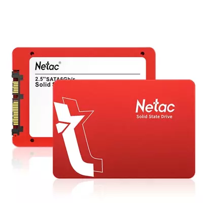 Netac 512GB 256GB Internal​ SSD 2.5'' SATA III 6GB/s Solid State Drive 510MB/s • £27.99