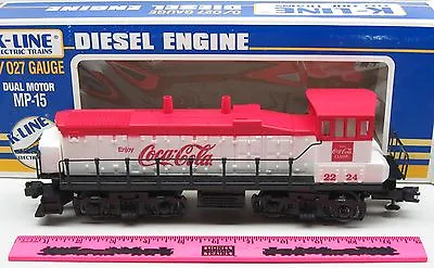 K-Line ~ 2224 Coca-Cola Dual Motor Diesel Engine MP-15 • $150