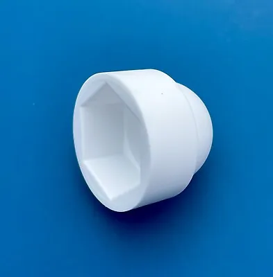 White Plastic Bolt Caps Protective Covers Domed. M5 M6 M8 M10 M12 • £2.95