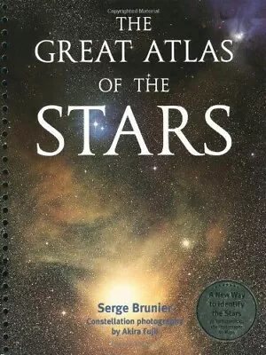 The Great Atlas Of The Stars - Spiral_bound Brunier Serge • $6.42