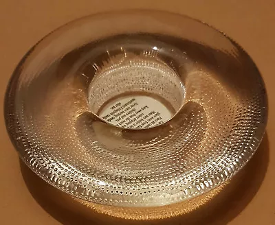 £1.99 • Buy Circular Glass Tealight Holder (O66)