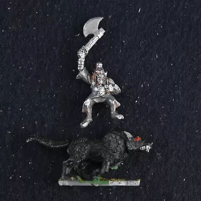 Hobgoblin Wolf Rider W/ Axe Chaos Dwarfs Metal Citadel Dwarf Dwarves 90s G87 • £21.99