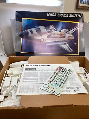 NASA Space Shuttle 1:72 Scale Model Kit Vintage 1987 Monogram 5904 NRFB! • $57.95