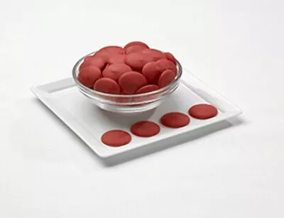 Merkens Red Chocolate Melts / Wafers  1 Lb • $11