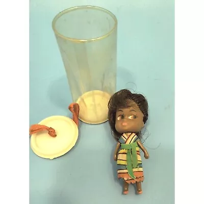 Mattel Liddle Kiddle African Doll Original Case 3 Inch Vintage • $99.99