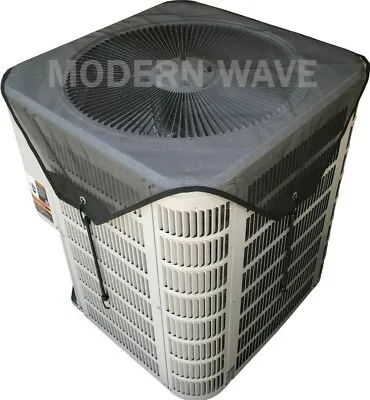 Mesh Air Conditioner Cover Outdoor - Top Summer Central AC Defender For Outside • $29.99