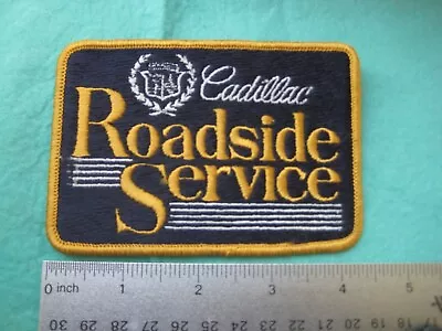 $18 • Buy Vintage Cadillac Certified Service Dealer Roadside Service   Patch 