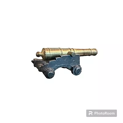 Miniature Mixed Metal Cannon Replica Vintage Toy • $12