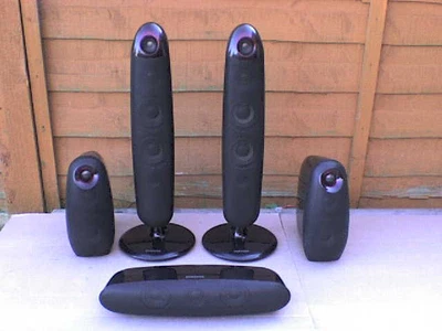 100W Samsung 5.1 System PS-FX715 /710 Stereo Speakers ..r6f.7 • £54