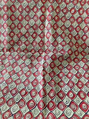 Vintage Cotton Feedsack Fabric 1 Yd. 6  X 36  Wide • $4