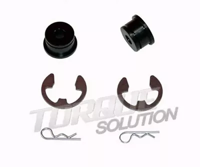 Torque Solution Shifter Cable Bushings Fits Mitsubishi EVO JDM 5 Spd Only • $28.99