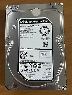 Dell SEAGATE ST6000NM0095 6TB 7.2K 3.5inch SAS HDD • $89