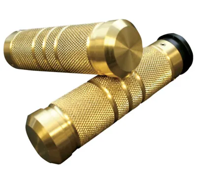 Accutronix Knurled Grooved Fly-By-Wire Brass Grips (GR101-KG5) • $139.58