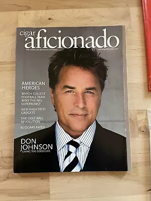 $5.20 • Buy Cigar Aficionado Magazine Don Johnson - April 2002