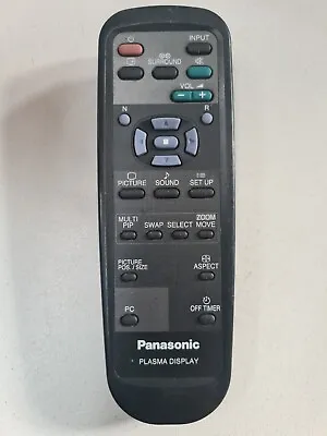 GENUINE PANASONIC Plasma Display REMOTE CONTROL EUR646529 • $23.99