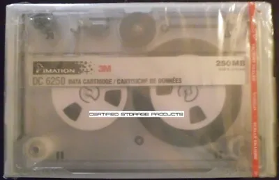 NEW Imation 3m 250MB QIC-150 Data Tape Cartridge SLR QIC DC6250 46157 MFG SEALED • $18.52