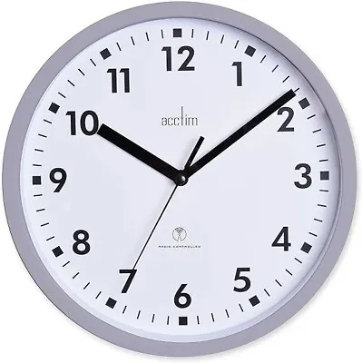 Acctim Nardo 20cm Radio Controlled Wall Clock • £14.49