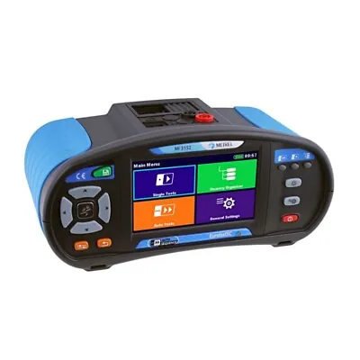 NEW METREL MI3152 ES MULTIFUNCTION TESTER Inc TEST LEADS CARRY CASE & CAL • £1195