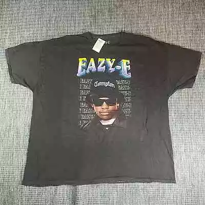 Eazy-E NWA Compton Black Short Sleeve T-Shirt Mens Size 3XL New • $21.97