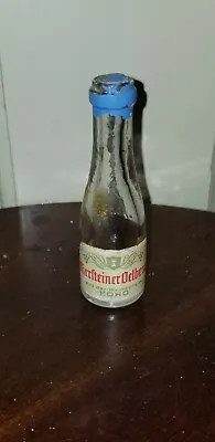 Antique Vintage Niersteiner Oelberg Koho Miniature Glass Wine Bottle 3” T  • $14.99