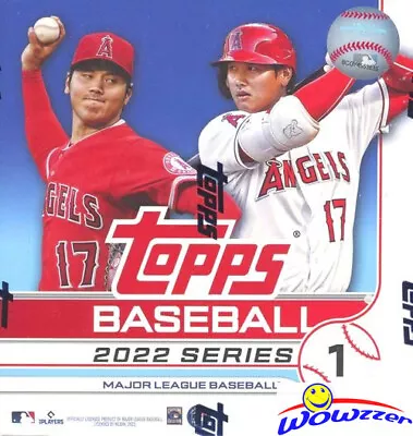 2022 Topps Series 1 Baseball EXCLUSIVE HUGE Factory Sealed MEGA Box-256 Cards! • $34.95