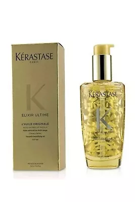 KERASTASE Elixir Ultime L'Huile Originale Oil Treatment ~ All Hair Type 100 Ml • $36.99