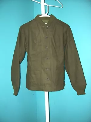  Vietnam Era Woman's (wac)  Cold Weather Field Coat/ Jacket Liner Sz10  Date 76 • $29.95