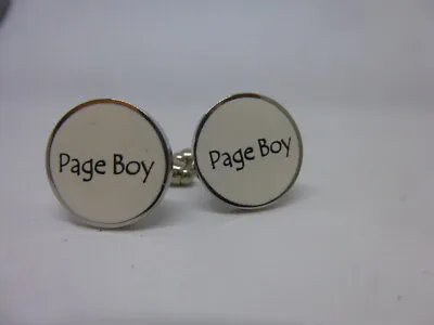 'Page Boy' Wedding Cufflinks In Presentation Box Ideal Gift • £4.95