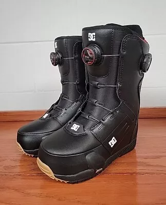 DC Control Step On BOA Snowboard Boot 2023 Black-ADY0100067 Mens Size 7 • $149.99