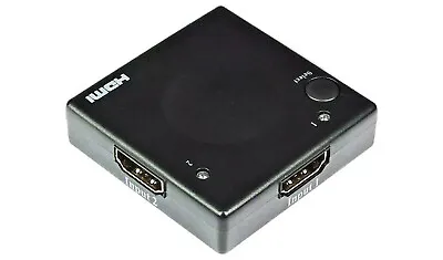 2-way HDMI Selector - Black • £4.99