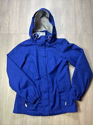 Eddie Bauer WeatherEdge Rain Jacket Women’s Medium M Blue Waterproof • $39.99