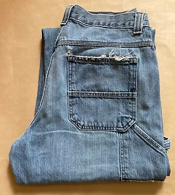 Men’s 32” X 34” - Lee Carpenter Denim Blue Jeans - 100% Cotton • $10