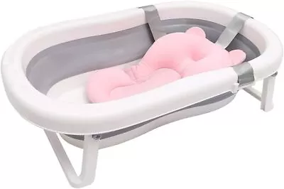 Baby Bath Seat Support Floating Baby Cushion Soft Baby Bath Pillow Non-Slip Bat • £24.83