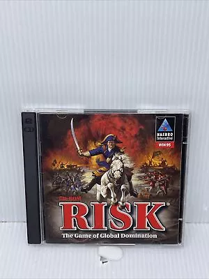 Risk Game Of Global Domination Host Player PC CDROM 1996 Board Hasbro 2 Disc Set • $14.99